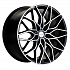 Диск KHW 1813 7x18 5x108 ET33 60,1 Black-FP (Chery Tiggo 7 Pro/Pro Max) (Сфера)