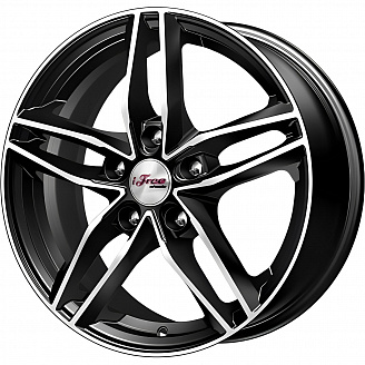 Диск iFree Moskva (KC689-11) 6,5x16 5x114,3 ET45 DIA 67,1 Блэк джек