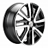Диск KHW 1609 6x16 4x100 ET37 60,1 Black-FP (Renault Sandero Stepway)