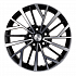 Диск KHW 1717 7x17 5x114,3 ET45 67,1 Black-FP (Mazda CX-5)