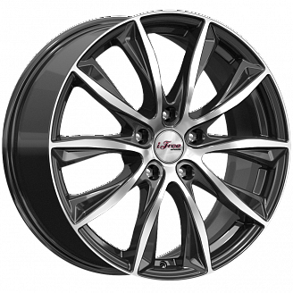Диск iFree Каzантип (KC684-13) 7,5x18 5x100 ET48 DIA 56,1 Блэк джек