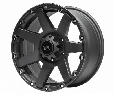 Диск RR CSSD2805 8х17 5х139,7 ET20 110,5 BLK-R/M 139078