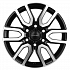 Диск KHW 1723 8x17 6x139,7 ET30 106,1 Black-FP (JAC T6 Pickup)