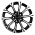 Диск KHW 1605 6,5x16 5x114,3 ET44 67,1 Black-FP (Kia Seltos/Kia Soul)