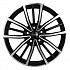 Диск KHW 1812 7x18 5x114,3 ET45 60,1 Black-FP (Geely Atlas/Changan CS55)
