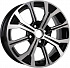 Диск iFree KC945 (ZV 15_Vesta) 6x15 4x100 ET50 60,1 Алмаз черный