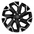 Диск KHW 1508 6x15 4x100 ET39 56,6 Black-FP (Chevrolet Cobalt)