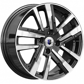 Диск K&K Хант (KC1034-06) 6x15 4x100 ET46 DIA 54,1 Алмаз черный