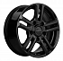 Диск KHW 1602 6,5x16 5x139,7 ET40 98,5 Black-FP (Lada Niva 4x4)