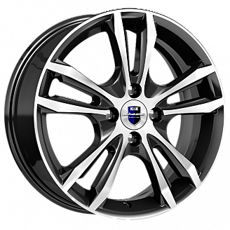 Диск K&K Samara-ориг. (KC866) 6x16 4x100 ET37 DIA 60,1 Алмаз черный SK