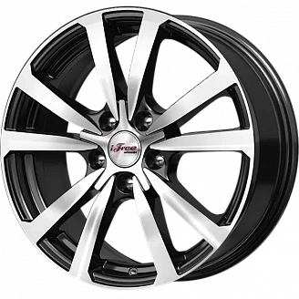 Диск iFree Бэнкс (KC645-11) 7x17 5x114,3 ET39 DIA 60,1 Блэк джек